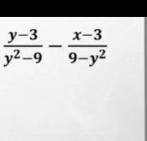 Варианты : А)1/y+3 Б)1 В)y^2-9 Г)1/y-3 ответить с объяснением быстрее