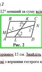 Доведіть, що ABCD паралелограм ​