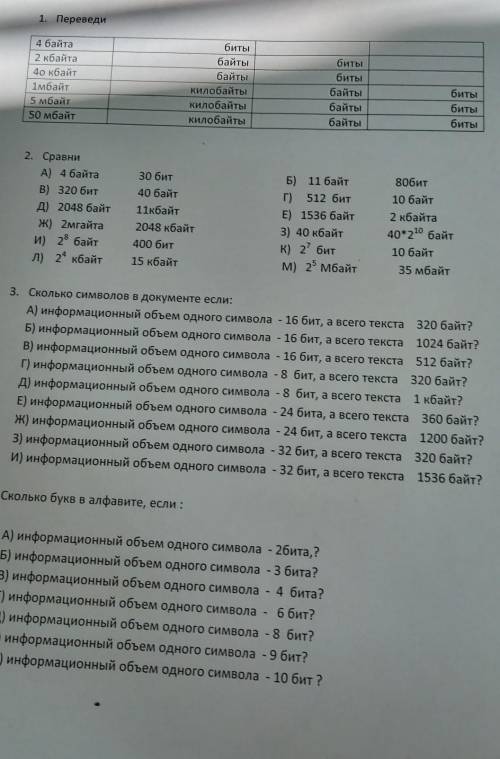 информатика 8 класс,только 4,3,с правильным оформлением(дано,формулы,решение) Кто напишет фигню ради