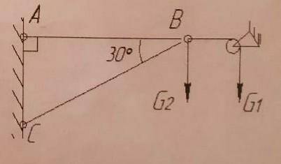 Задача по ТМ. Дано G1,H=100. G2,H=200, рисунок из дано. Очень ​