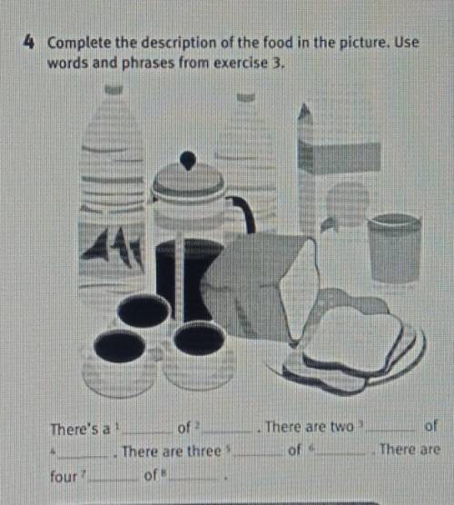 Слова: Coffee, Hot chocolate, tea, bread, cheese, ham, toast, milk, orange juice, water, cereal!​