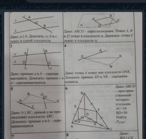 решить №1,2,3,4,5,6. очень