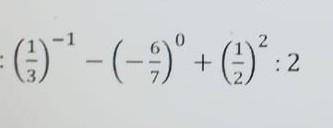 Вычислите:(⅕)-¹-(⅛)⁰+(¾)²*16