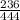 \frac{236}{444}