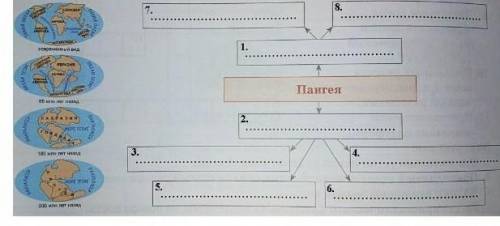 соч9. Используя картосхему, заполните кластер. ​