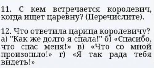 все вопросы относительно к сказке о мертвой царевне и о семи богатырях​