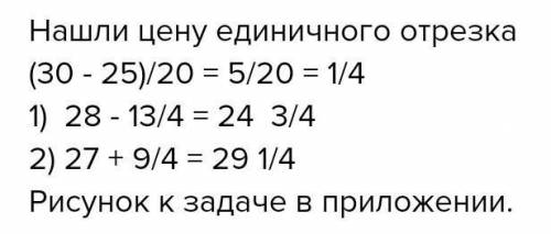 номер 375 на числовом луче отрезок координаты концов которого равны 225 и 330 разделить на 20 равных