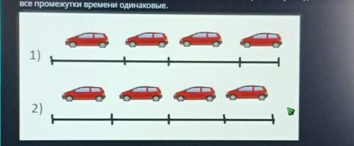 Текст ЗАДАНИЯ Выберите рисунок, на котором изображено прямолинейное равномерное движение. Следует уч