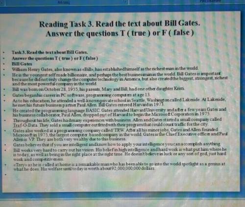 1)Bill was born in october 2)Bill started programming at the age 153)Bill Gates entered private scho