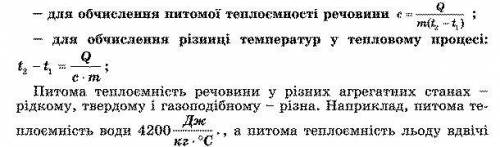 Зміна температури тіла під час його нагрівання формула те подалуста