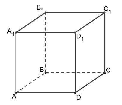 Дан куб ABCDA1B1C1D1. Определите угол между векторами DA и B1D1.