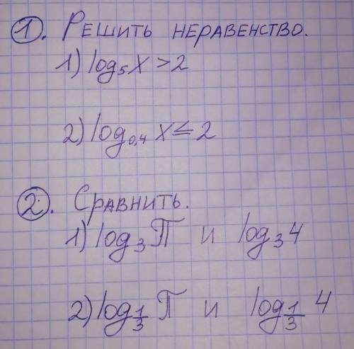 вас.1. Решить неравенство.2. Сравнить.​