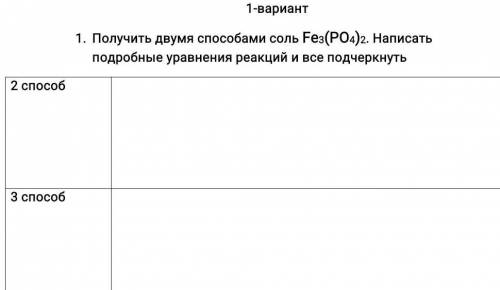 Получить двумя соль Cu(NO3)2. Написать подробные уравнения реакций и все подчеркнуть​