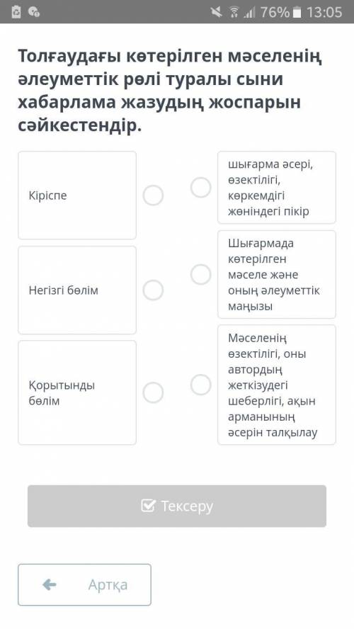 Толғаудағы көтерілген мәселенің әлеуметтік рөлі туралы сыни хабарлама жазудың жоспарын сәйкестендір.