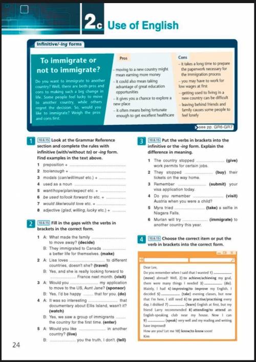 2c Use of English 1, 2, 3, 4,