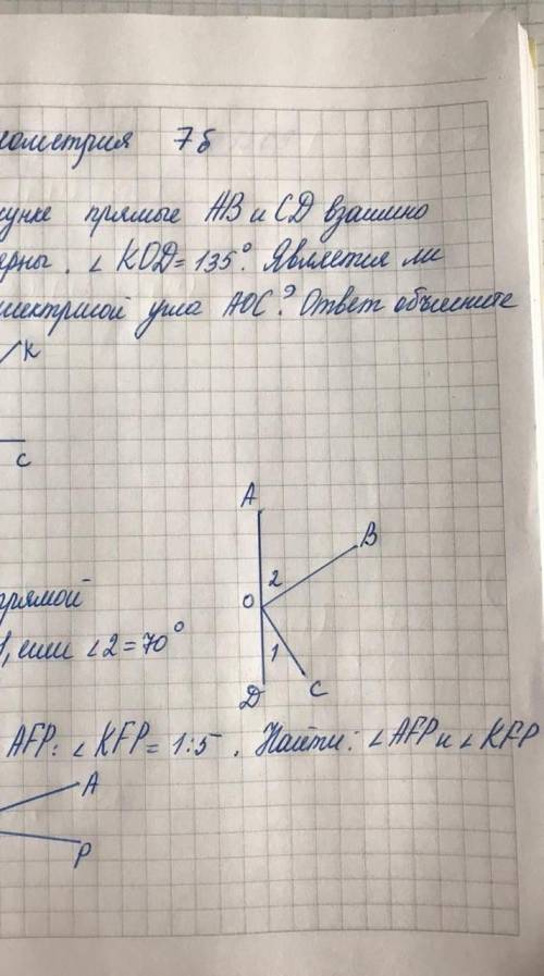 Памагите мне задача по геометрии 7класс​