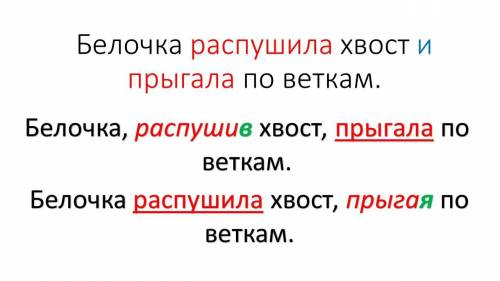 Составить предложения по образцу