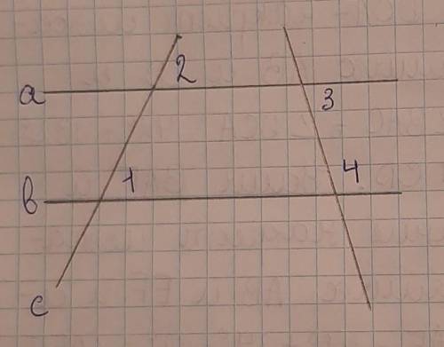 ОЧЕНЬ с заданием! Заранее Найти угол 4, если <1=<2, <3=80° ​