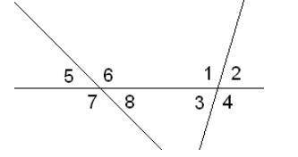 Дано: ∢4=159°,∢8=34°. Вычисли остальные углы.