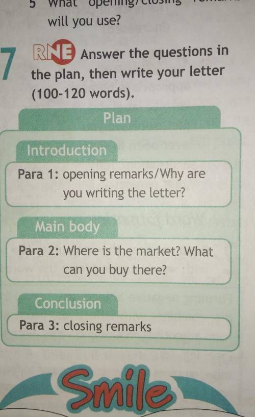 Пацаны ток сами answer the questions in the plan then write your letter (100-120 words)​