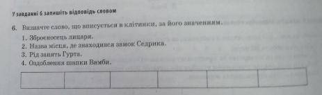 Визначте слово, що вписується в клітинки, за його значенням. - Роман АЙВЕНГО