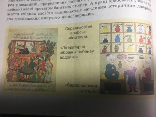 ответьте на вопрос: Які ілюстрації доповнюють ваші висновки? (Писать на украинском языке) Внизу есть