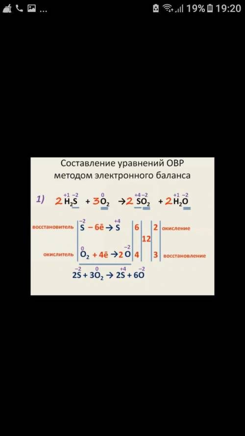 Выполните следующие задания. Методом электронного баланса подберите коэффициенты в уравнениях реакци