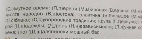 Пирожное (Н,н)аполеон; (А,а)нтичный мир; (А,а)кадемия (М,м)енедж- 86. Спишите, выбирая прописную или