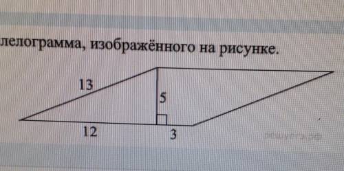 Найдите площадь параллелограмма, изображенного на клетчатой бумаге с размером клетки 1 см × 1 см (см