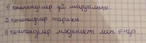 Сделайте текст по плану план уже составлен ​