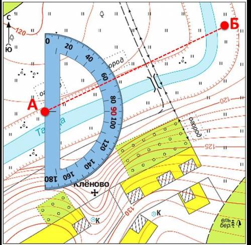 см.фото к 1 и 2 задания) 1.Определи по плану местности, в каком направлении от поселка Березовка нах