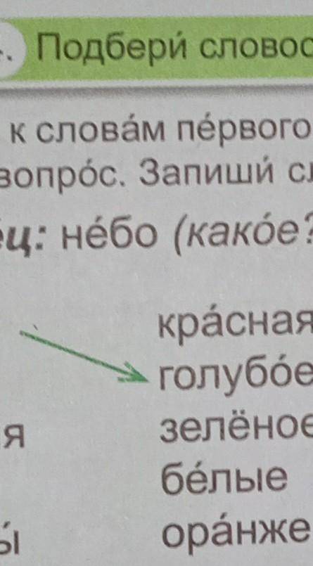 подбери словасочетания. подбери к словам первого столбика слова из второго и третогльго столбиков по