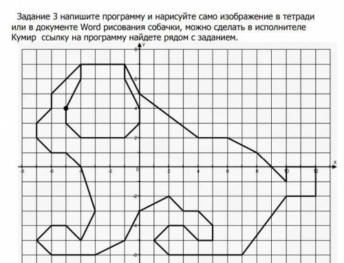 сделать в программе кумир, заранее