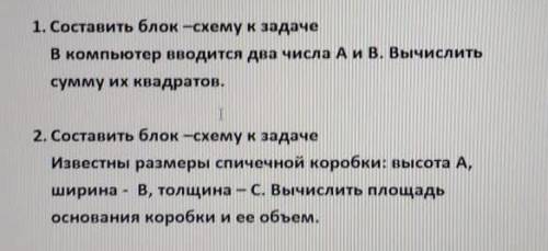 Информатика, для знающих вроде несложно. (блок схему составить на бумаге, в виде схемы)