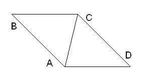 ABCD — параллелограмм, BC= 2 см, BA= 10 см, ∡ B равен 45°.Найти: площадь треугольника S(ABC) и площа