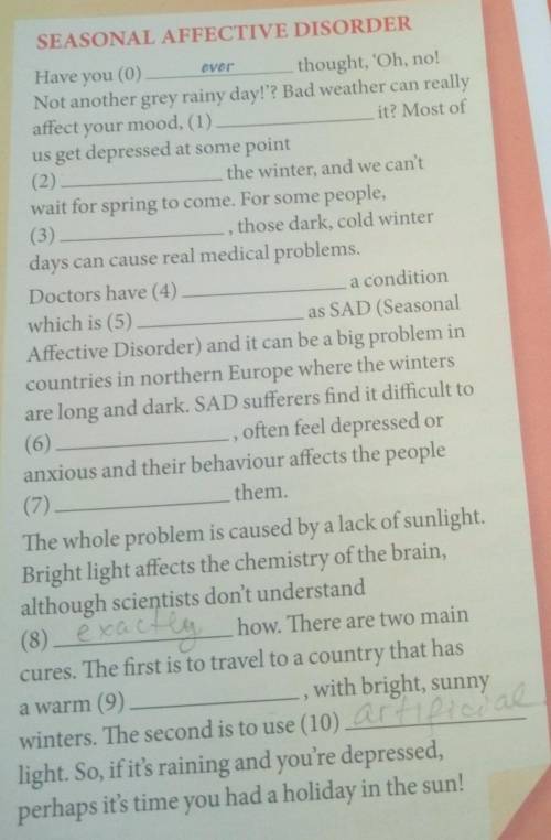 For questions 1-10, read the text below and decide which answer (A, B, C or D) best fits each gap.Th