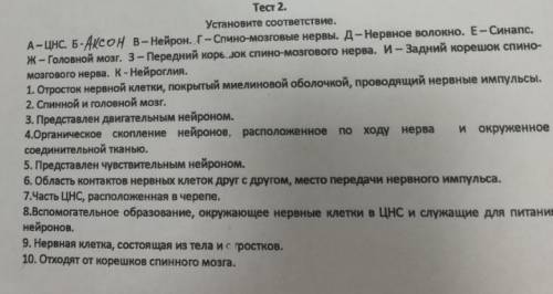 Тест по биологии перезаливаю 2 раз