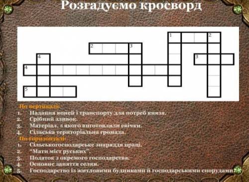 От решите хотя бы 4 по вертикали и 5 по горизонтали ​