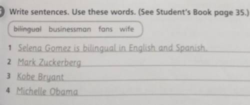 1 Selena Gomez is bilingual in English and Spanish. 2 Mark Zuckerberg3 Kobe Bryant4 Michelle Obama ж