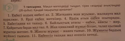 Выберите одну пословицу, поговорку и составьте по ней небольшой рассказ.8-9 предложений Заранее боль