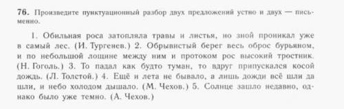 НАДО ВЫПОЛНИТЬ ПУНКТУАЦИОННЫЙ РАЗБОР ВСЕХ ПРЕДЛОЖЕНИЙ