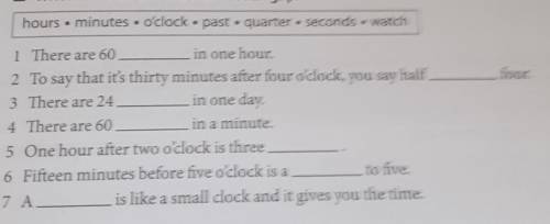 Four 1 There are 60in one hour.2 To say that it's thirty minutes after four o'clock, you say half3 T