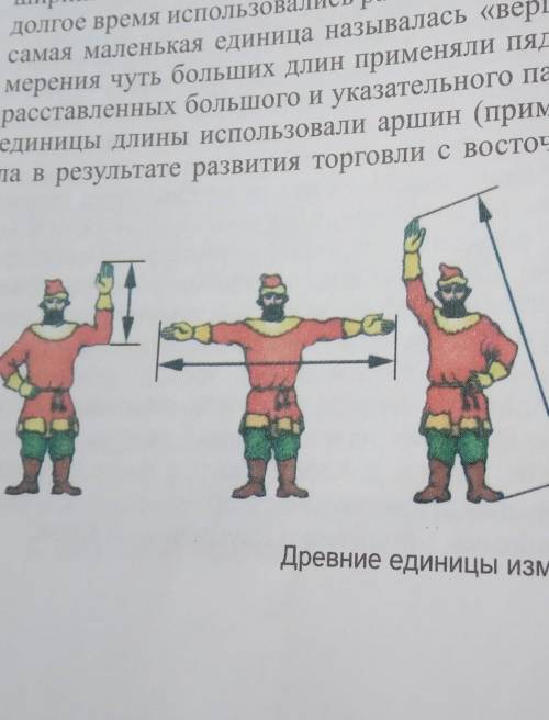 Используются ли сегодня единицы измерения, изображенные на рисунке.​