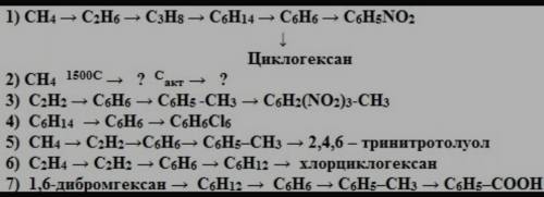 Осуществите превращения по схеме: дальше в фотке​