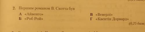 Який був перший роман В.Скотта​