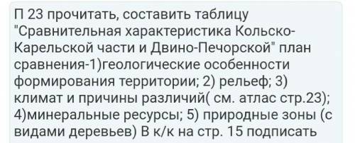 сделать домашнее по географии, 9 класс. Нужно выполнить задание в виде таблицы.​