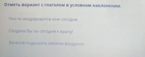 В. Сухомлинский «Одухотворение красотой человеческого духа» Отметь вариант с глаголом в условном нак