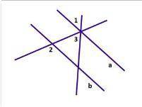 Прямые a и b параллельны. Найдите ∠3, если ∠1 = 34°, ∠2 = 115°. ответ дайте в градусах.