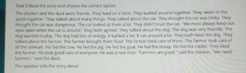 The speaker is sure the dog is+1)angry2)friendly​