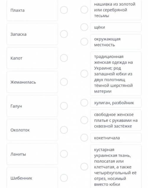 сор по литературе 6 класс Соотнеси слова и их значения в таблице. Воспользовашись словарем в конце у